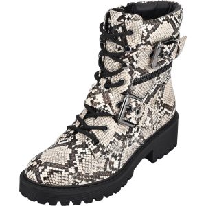 Slayder Kampfstiefel aus Kunstleder