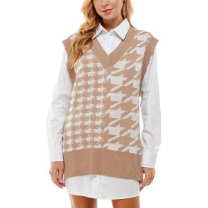 Juniors kurze Pullover zwei Stück Kleid