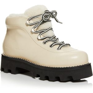 CA/MU Hiking Bootie Stiefeletten aus Leder mit Mandeln