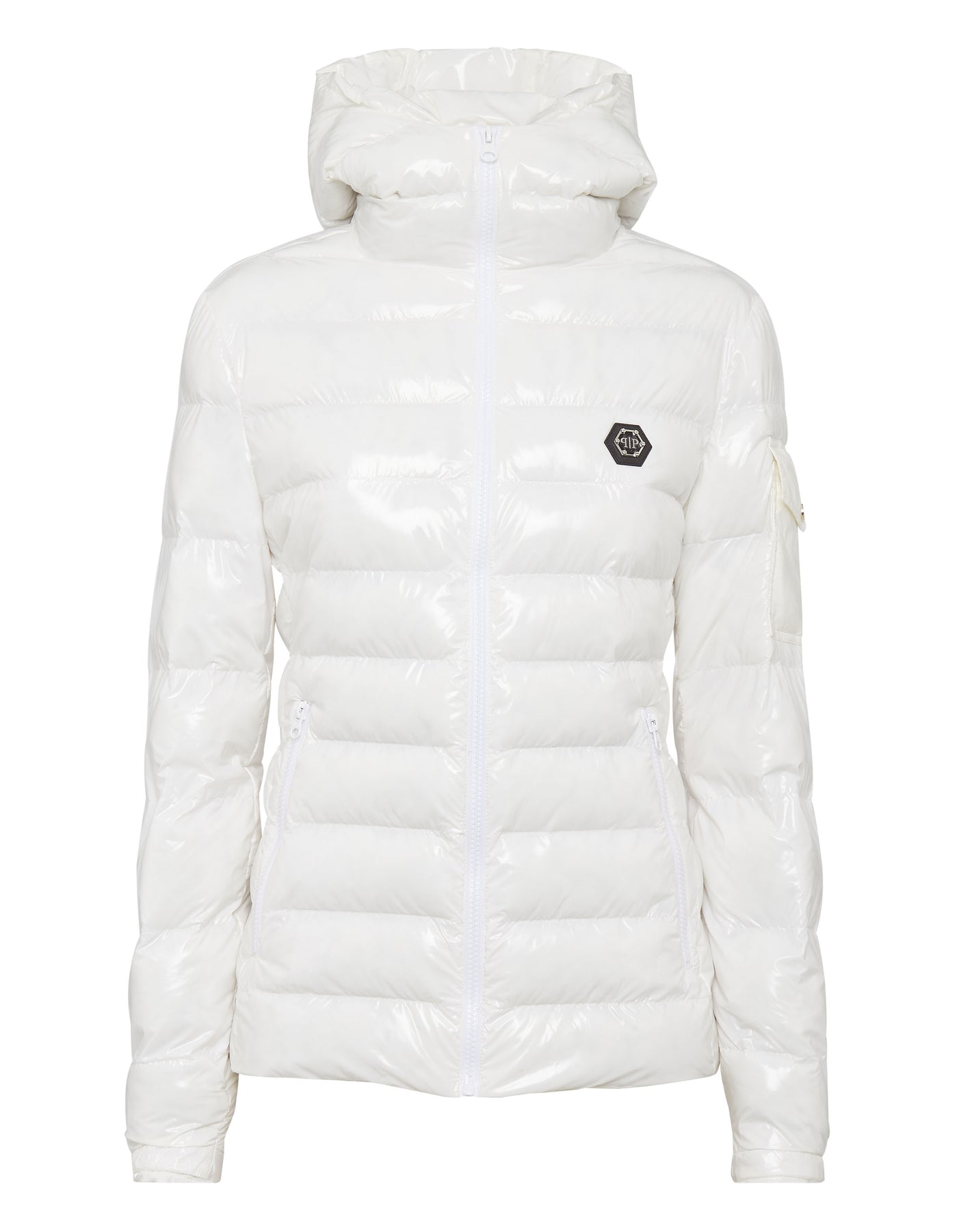 Nylon Daunenjacke