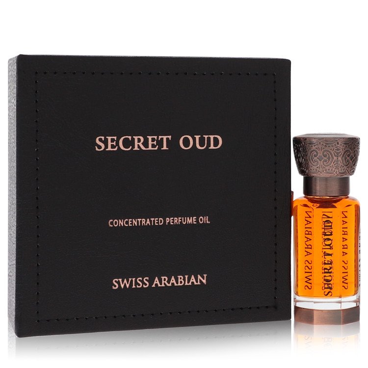 Swiss Arabian Secret Oud von Swiss Arabian Konzentriertes Parfümöl (Unisex).4 oz für Herren