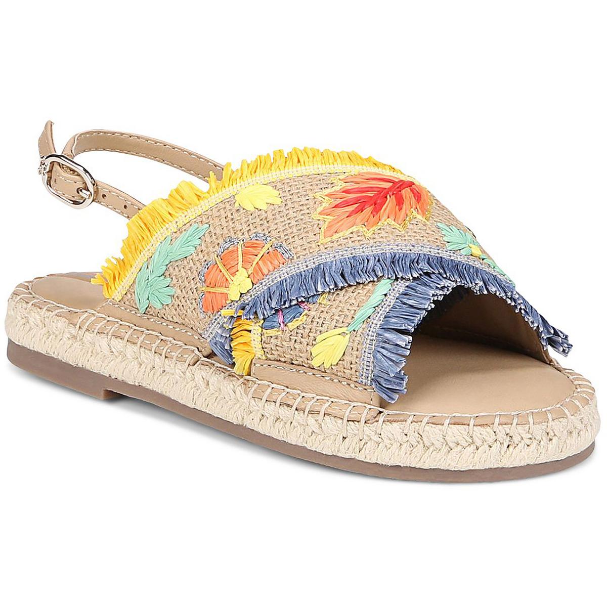 Mädchen Kayden klein Kid Bestickte Slingback Sandalen