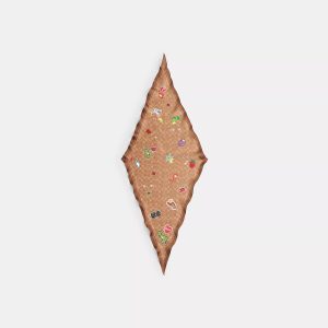 Coach Outlet Signature Sticker Muster Seide Diamant Schal