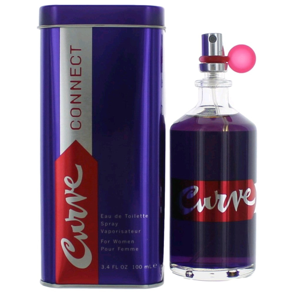 Curve Connect von Liz Claiborne, 3.4 oz Eau de Toilette Spray für Damen