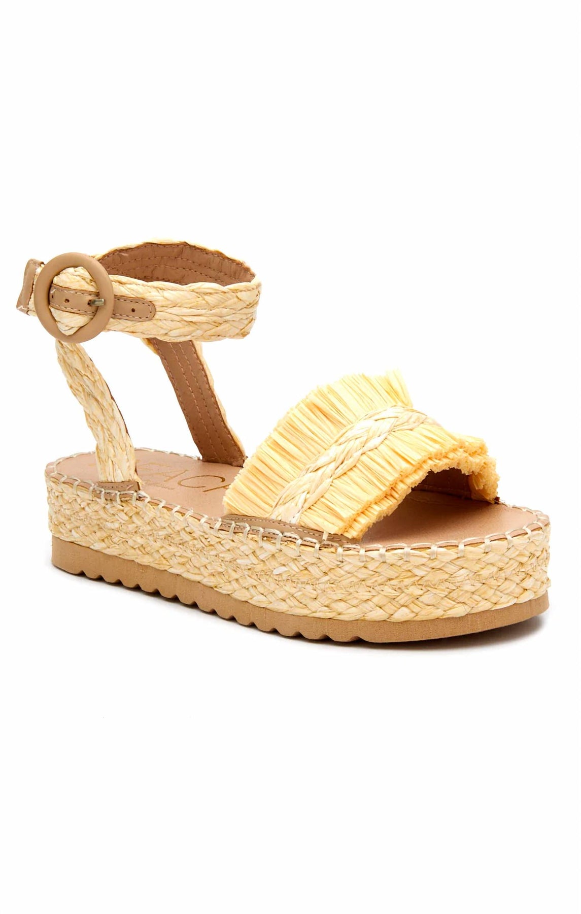 Seashore Espadrille Sandale im natürlichen