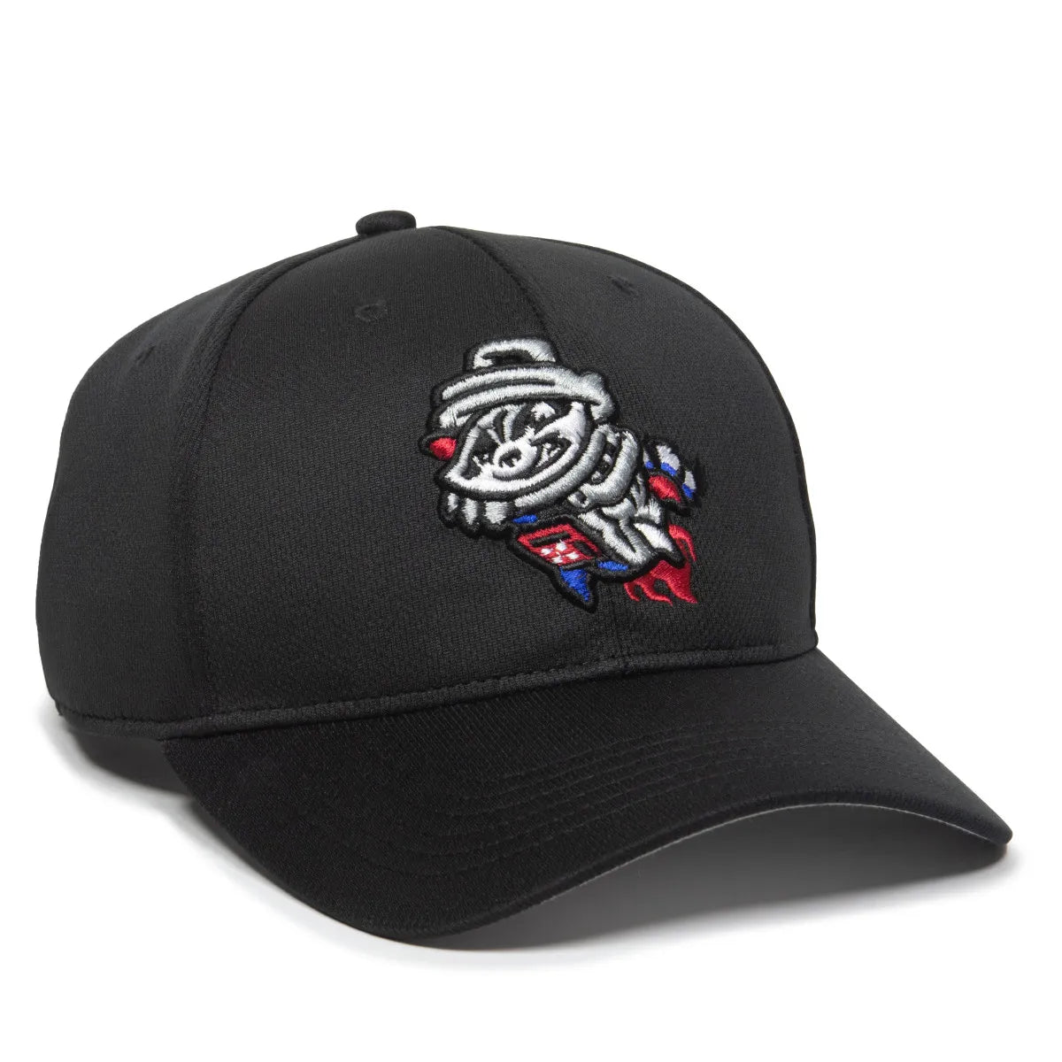 Outdoor Cap Rocket City Trash PandasTM MiLB® Replica Strukturierter Solid Panel Hut ( MIN-350 )