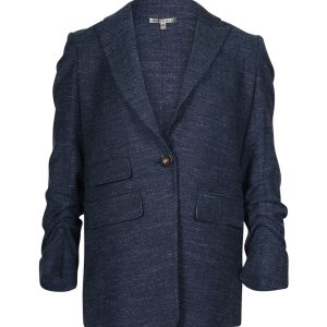 Veronica Beard Martel Dickey Blazer aus Schurwolle in Blau