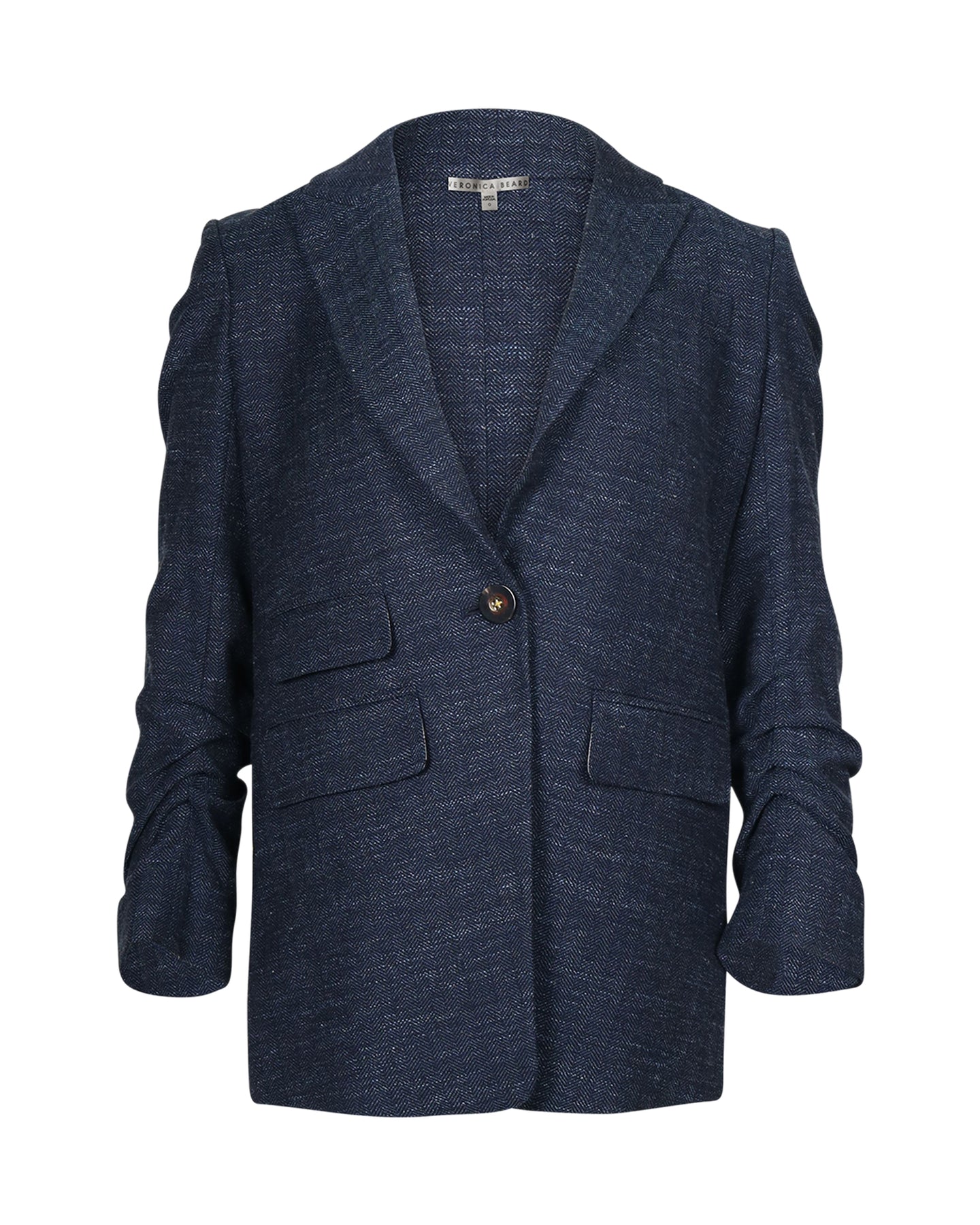 Veronica Beard Martel Dickey Blazer aus Schurwolle in Blau