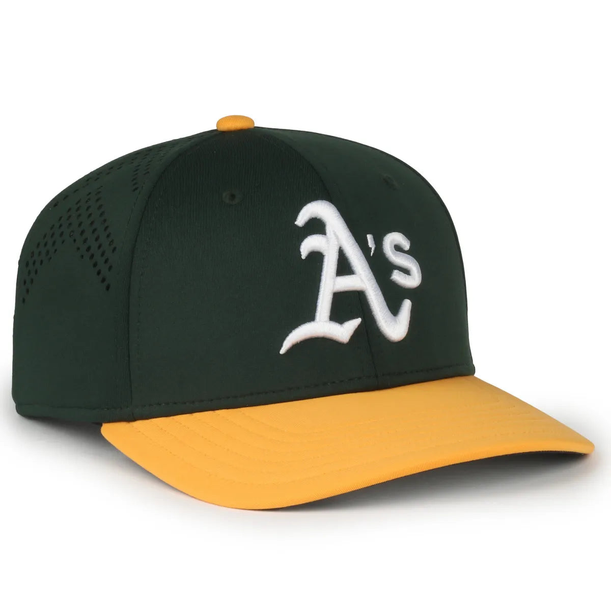 Outdoor Cap Oakland AthleticsTM MLB® Replika strukturiert MLB-650 Hut