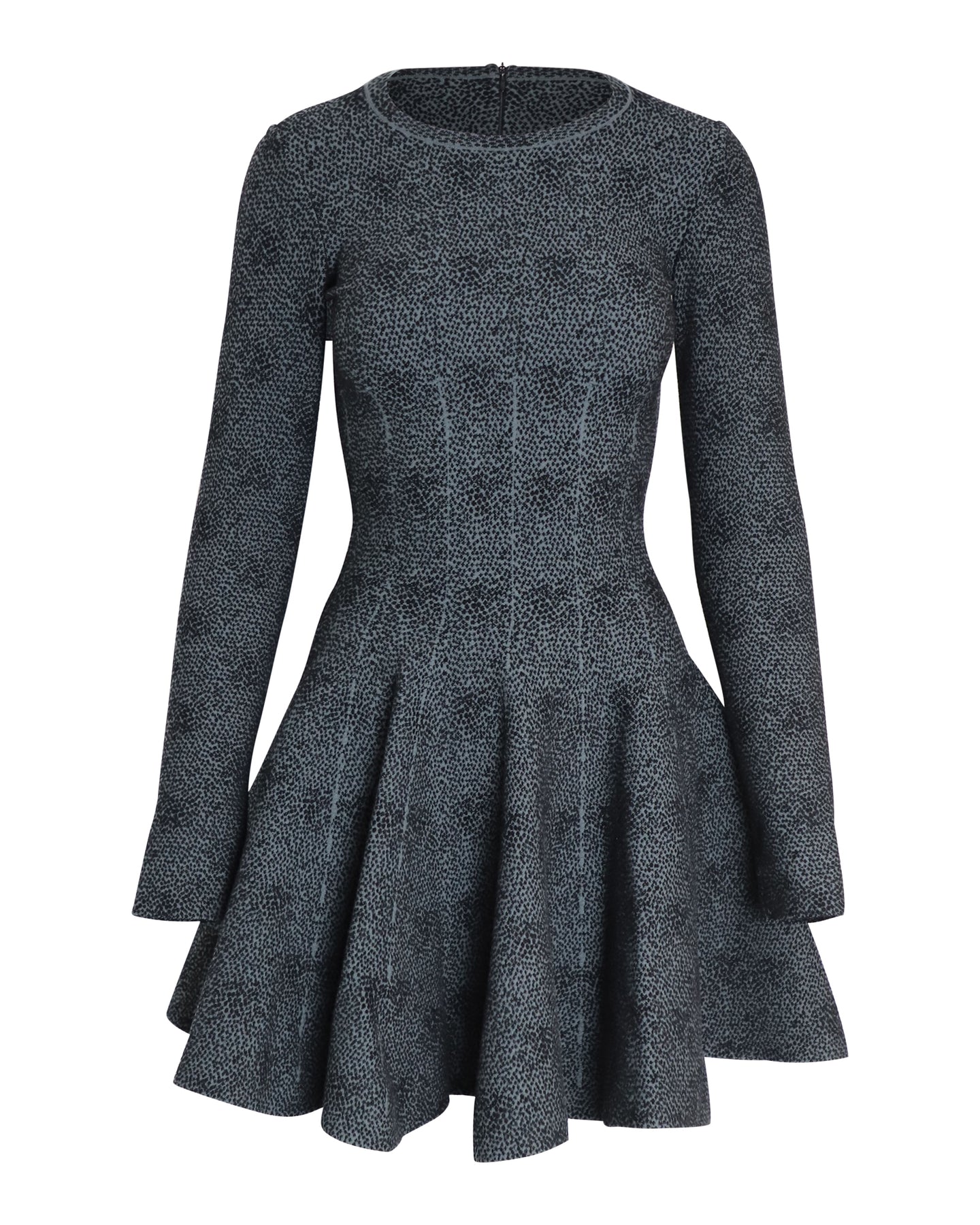 Alaia Gesprenkeltes Minikleid aus mehrfarbiger Viskose