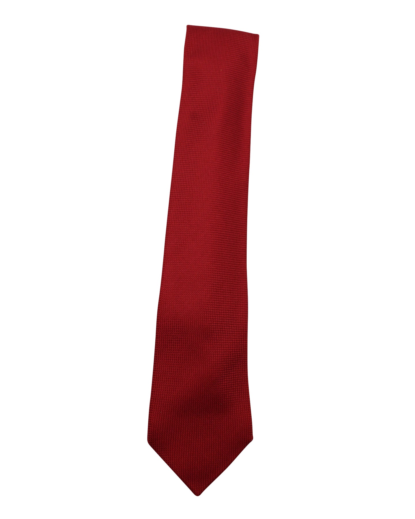 Hermes Tie in rote Seide 7766513582140
