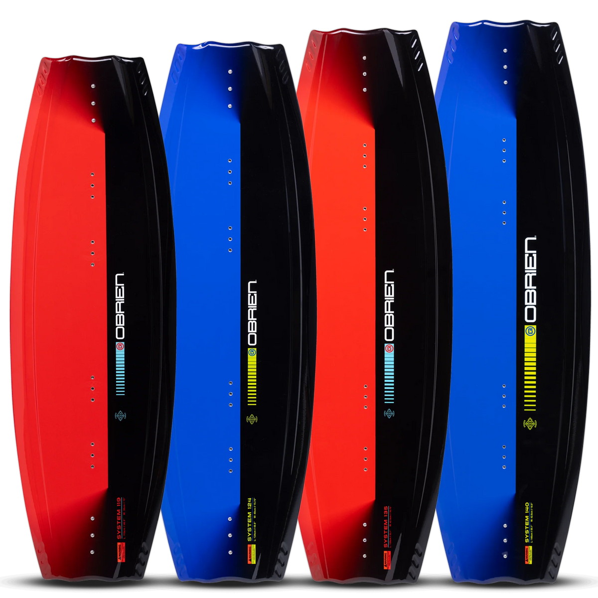 O'Brien System Wakeboard mit Kupplungsbindung – 2025