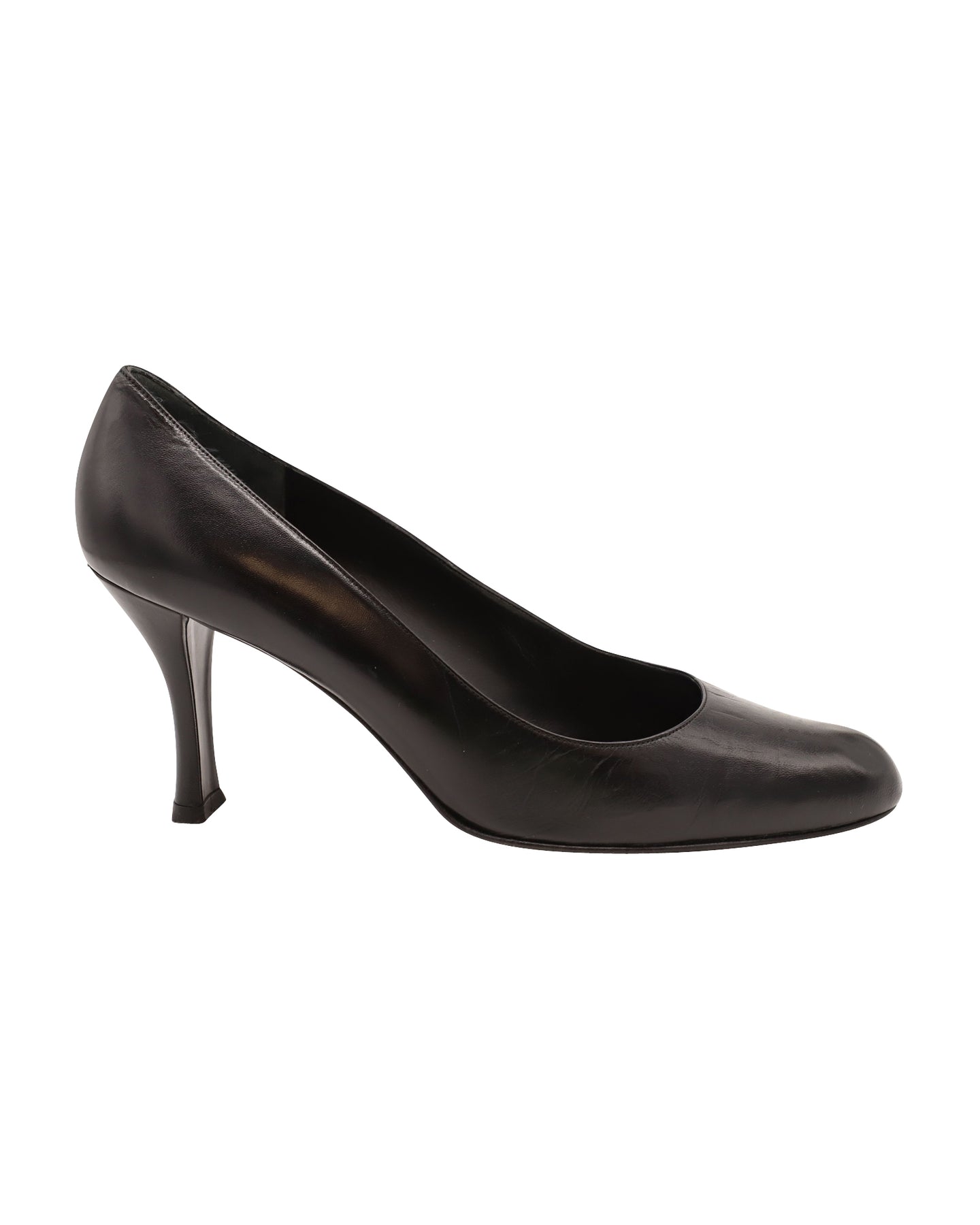 Stuart Weitzman Pumps aus schwarzem Leder