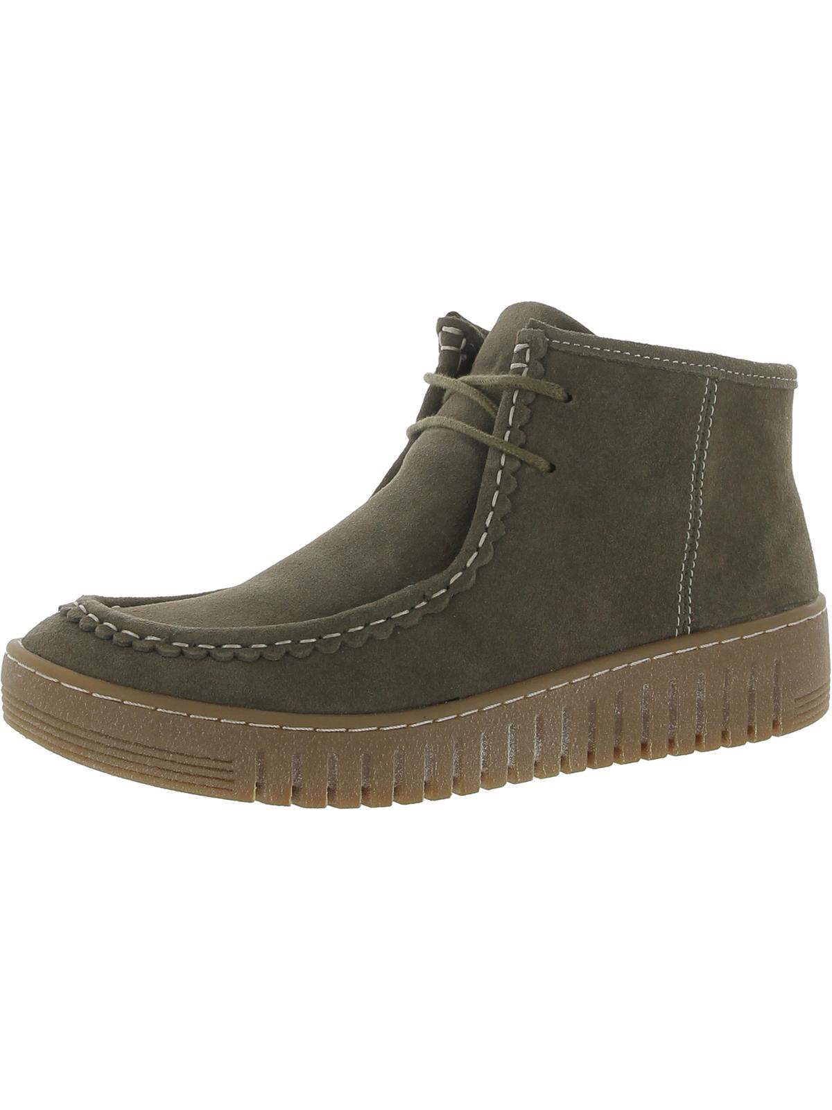 Holland Damen Wildleder Lug Sohle Stiefeletten
