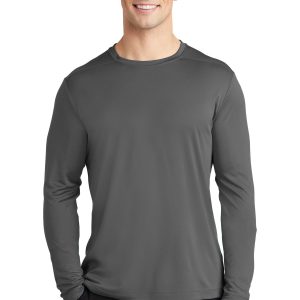 Sport-Tek Herren Posi-UV Pro Langarm-T-Shirt. ST420LS