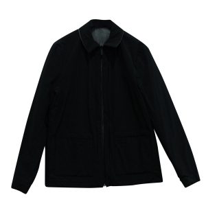 Theory Wendbar Jacke aus schwarzem Polyester