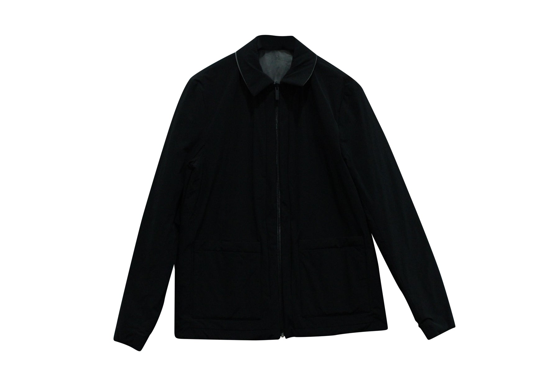 Theory Wendbar Jacke aus schwarzem Polyester
