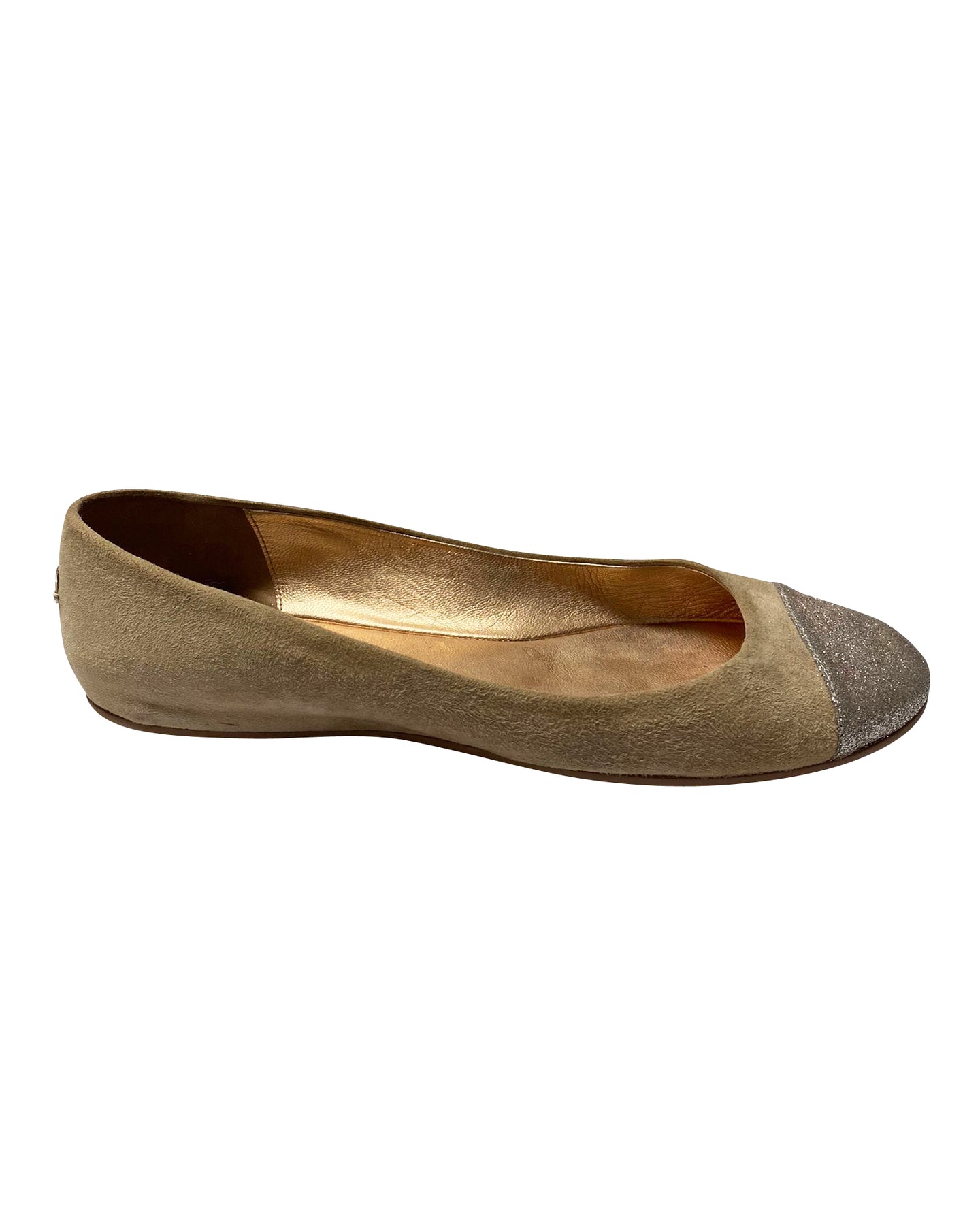 Jimmy Choo Watson Flats in Beige