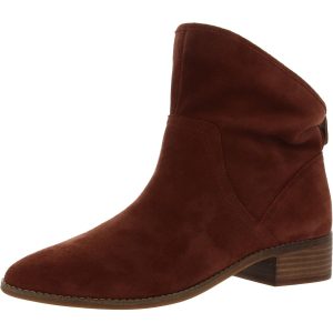 Lolllin Leder gestapelte Fersenstiefel
