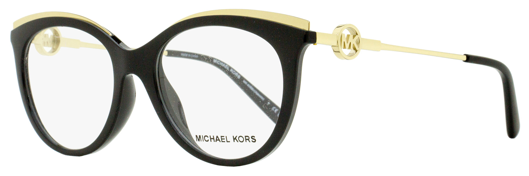 Michael Kors Sonnenbrillen von Ajaccio MK4089U 3005 Schwarz/Gold 51mm