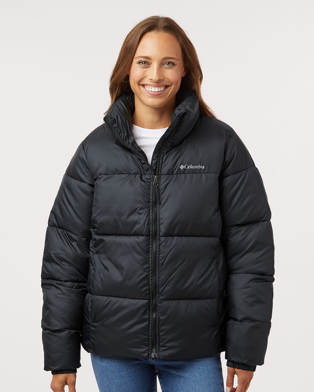 Columbia Damen Puffect II Jacke mit durchgehendem Reißverschluss