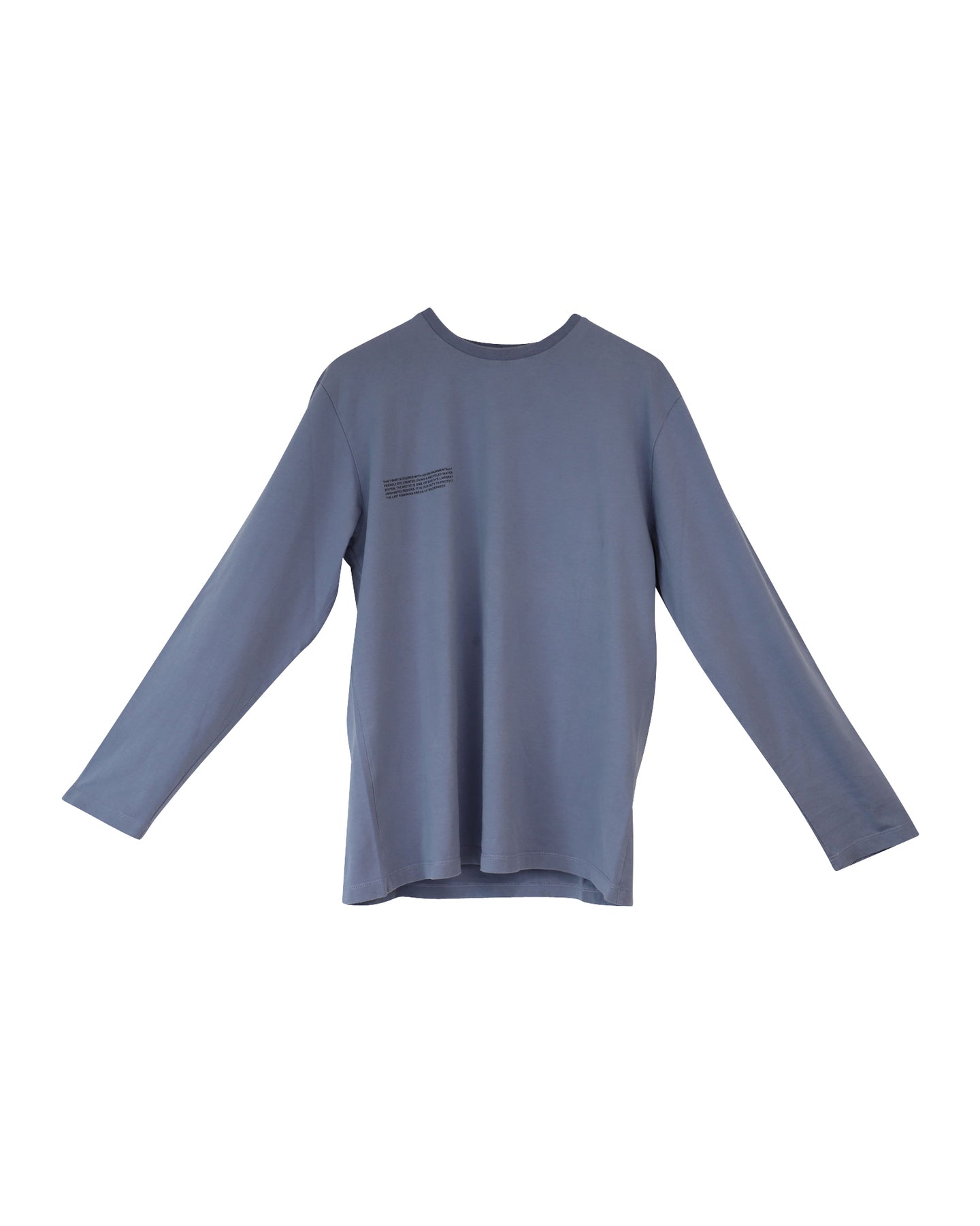 Pangaia Sweatshirt aus hellblauer Baumwolle