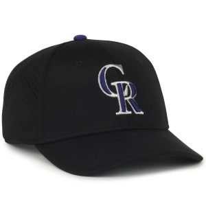 Outdoor-Cap Colorado RockiesTM mlb® Replik strukturiert mlb-650 Hut