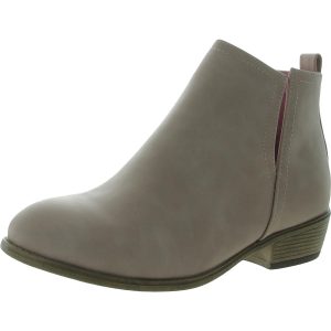 India Stiefeletten aus Kunstleder mit Knöchel