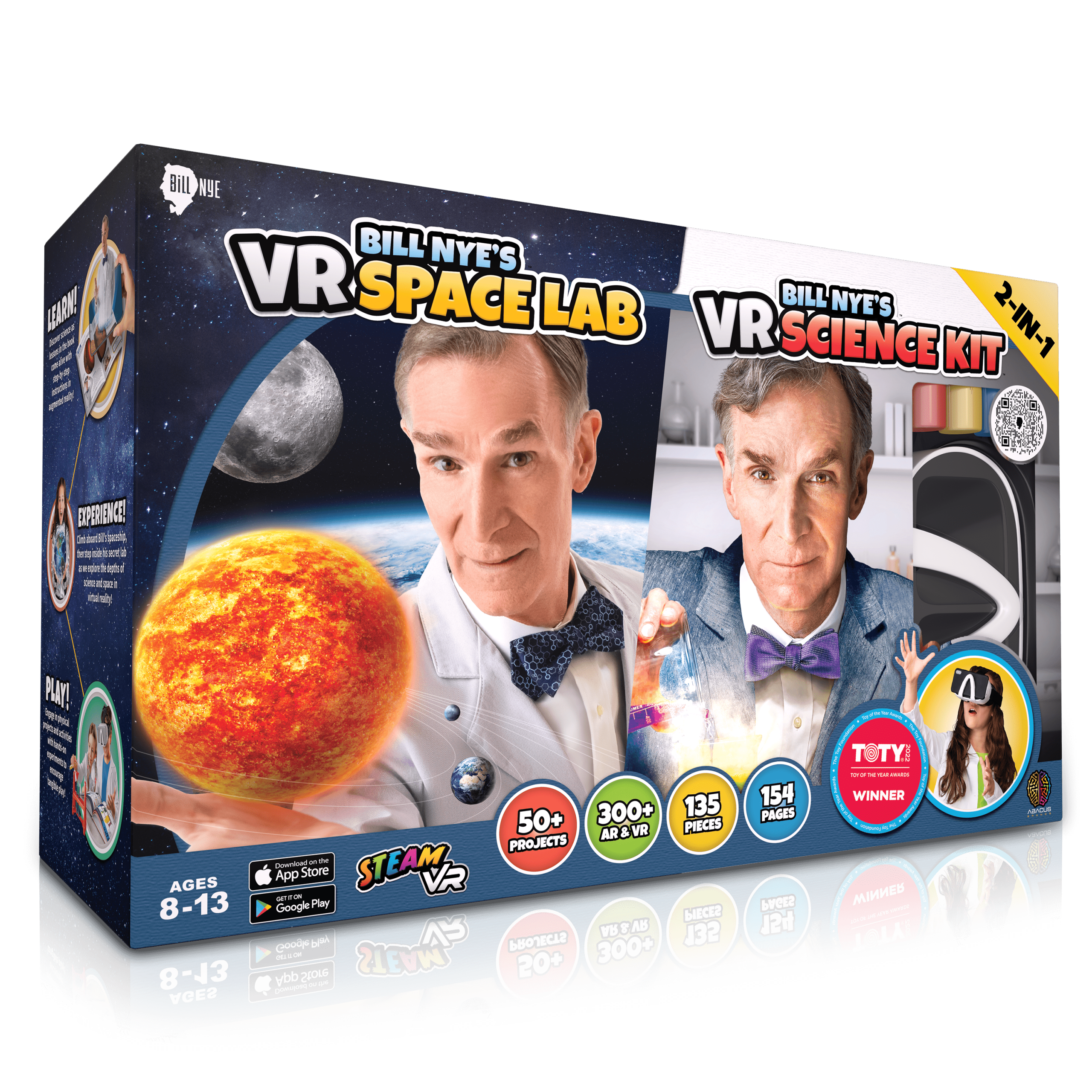 Abacus Brands, Inc. – Bundle-Paket für Bill Nye – VR Space Lab & Science Kit
