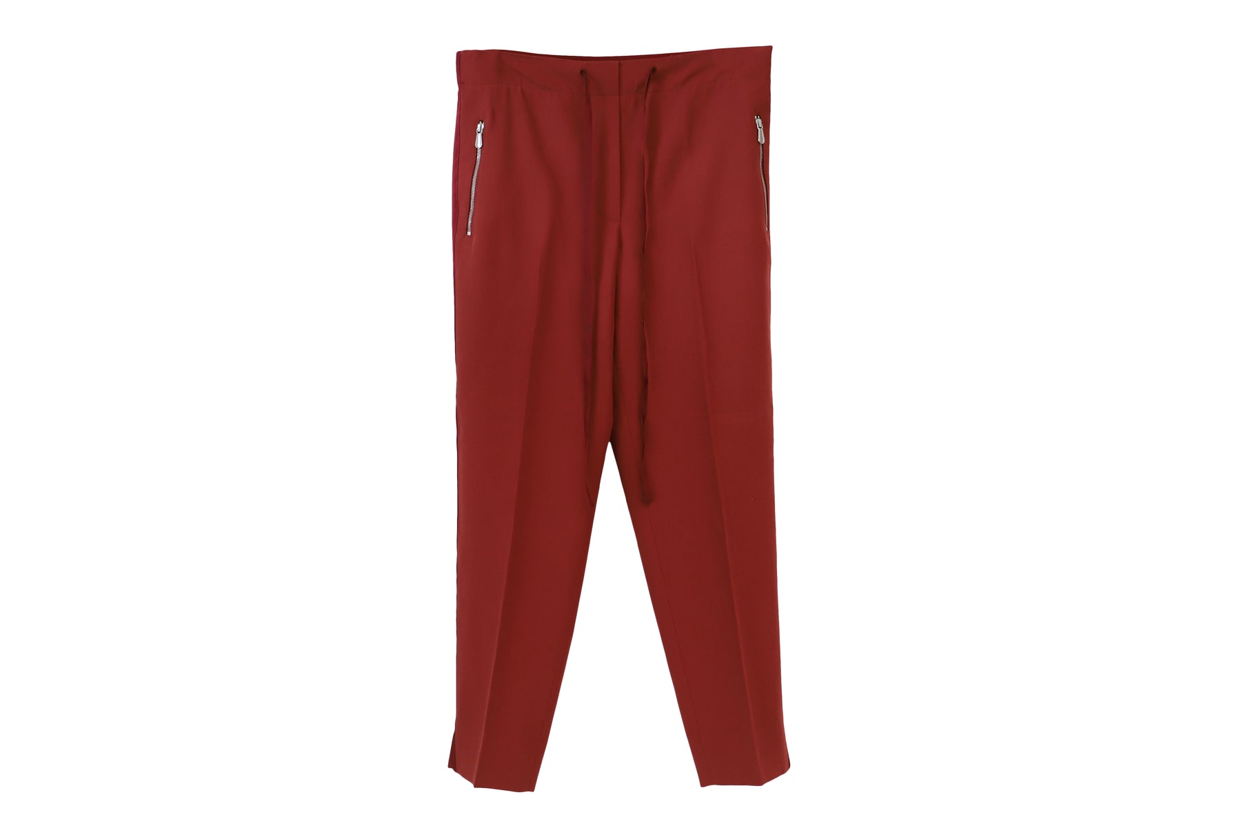 Bottega Veneta Hose aus roter Wolle