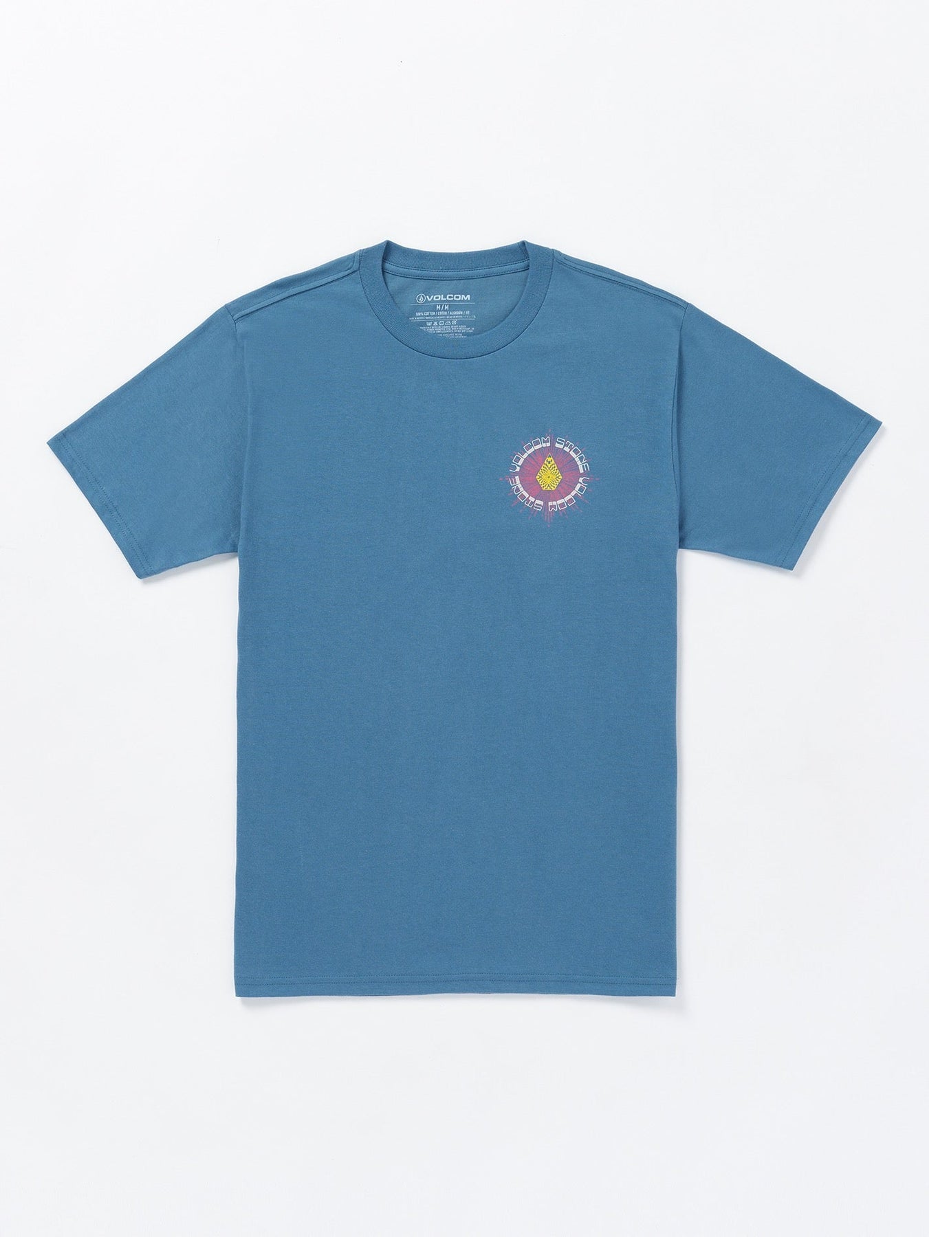 1800 Stone Kurzarm-T-Shirt – Dunkelblau