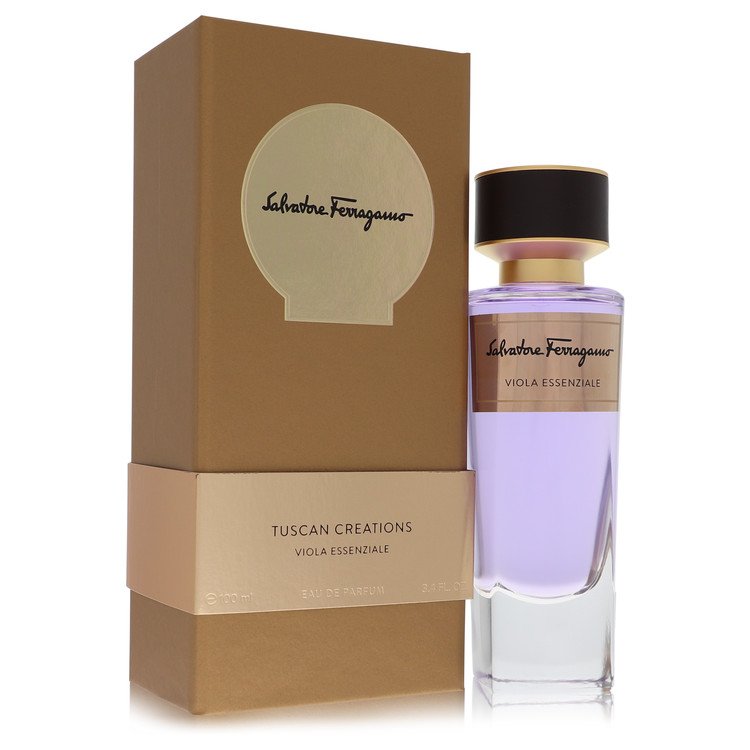 Salvatore Ferragamo Viola Essenziale von Salvatore Ferragamo Eau de Parfum Spray (Unisex) 3,4 oz für Damen