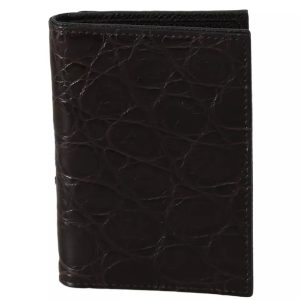 Dolce & Gabbana 100% Caiman Herren Cardholder Tasche Herren Geldbörse