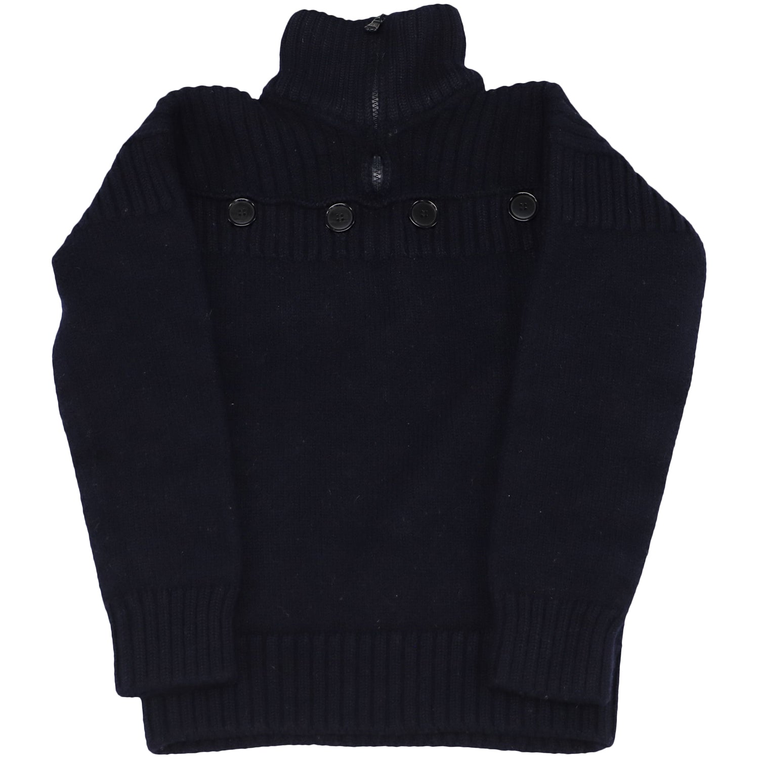 Dolce & Gabbana Pullover aus blauer Wolle