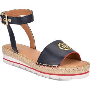 Goni Kunstleder Strapse Espadrilles