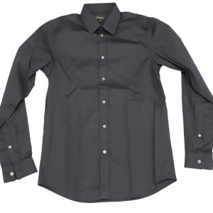 Jil Sander Langarm-Knopf-Down-Shirt aus Marineblau Baumwolle 7766523674684