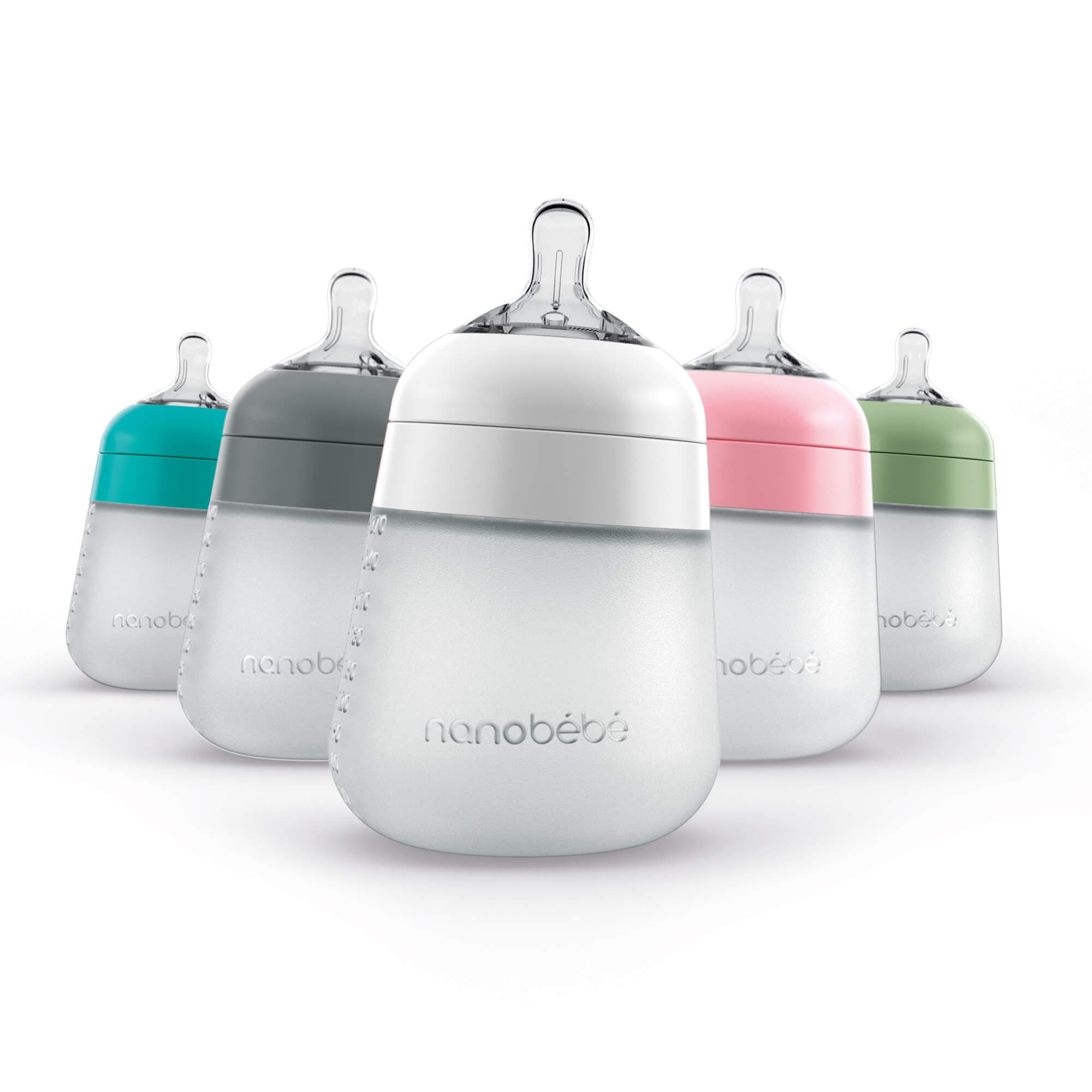 Nanobébé 9oz Flexy Silikon Babyflasche
