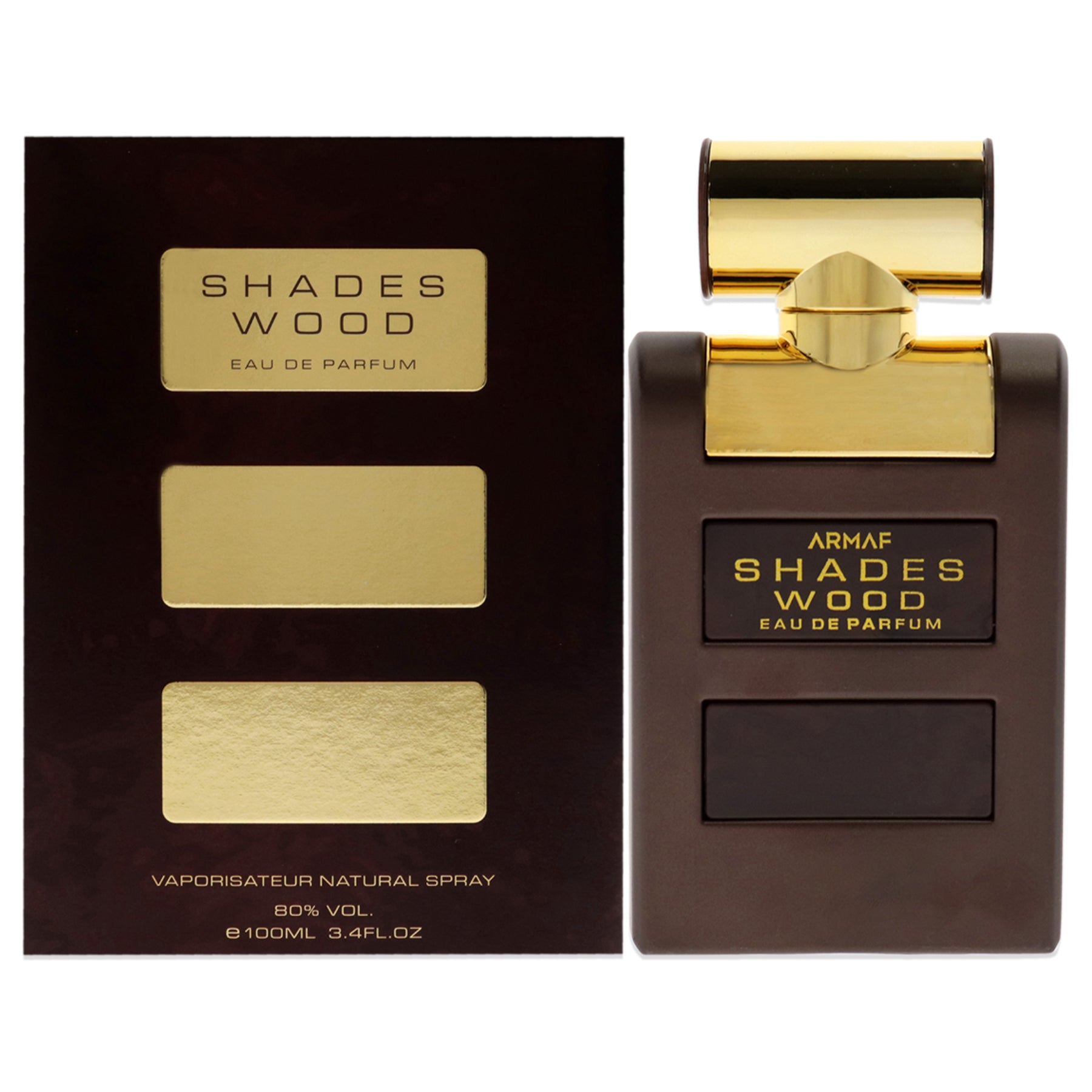 Shades Wood von Armaf for Men – 3.4 oz Eau de Parfum Spray