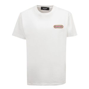 Dsqua² Chic T-Shirt aus Baumwolle für Damen – 7766532325436