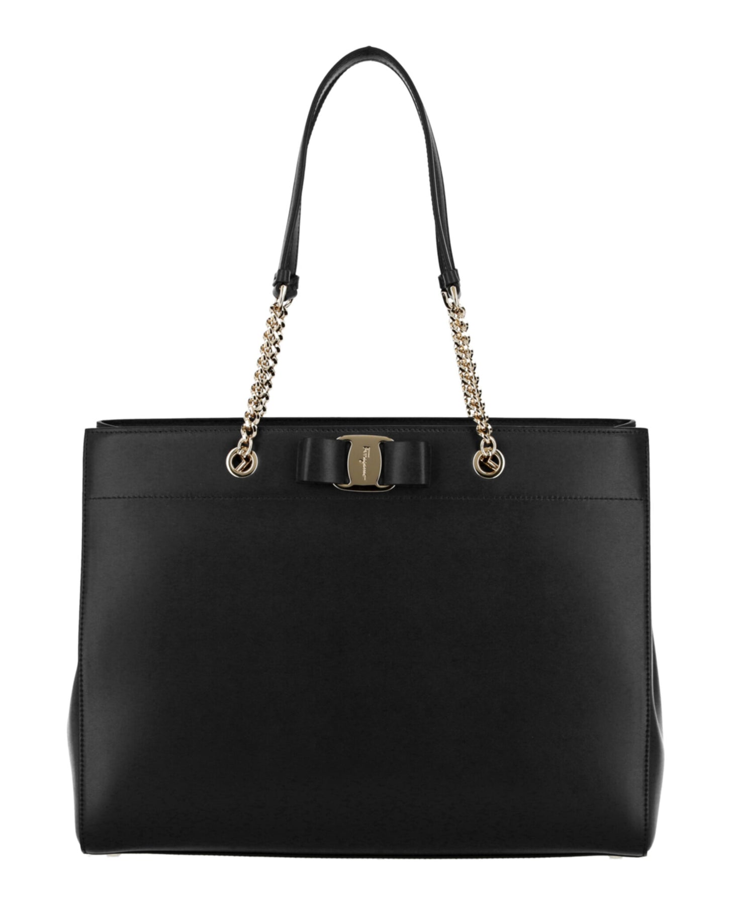 Vara Bow Schultertasche aus Glattleder