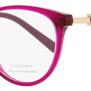Swarovski Damen Ovale Brille SK5415 066 rot/gold 53mm