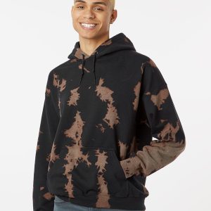 Dyenomite Herren essenziell Fleece Bleichwäsche Kapuzen Sweatshirt