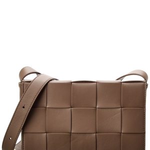 Bottega Veneta Kassette Maxi Intrecciato Leder Umhängetasche
