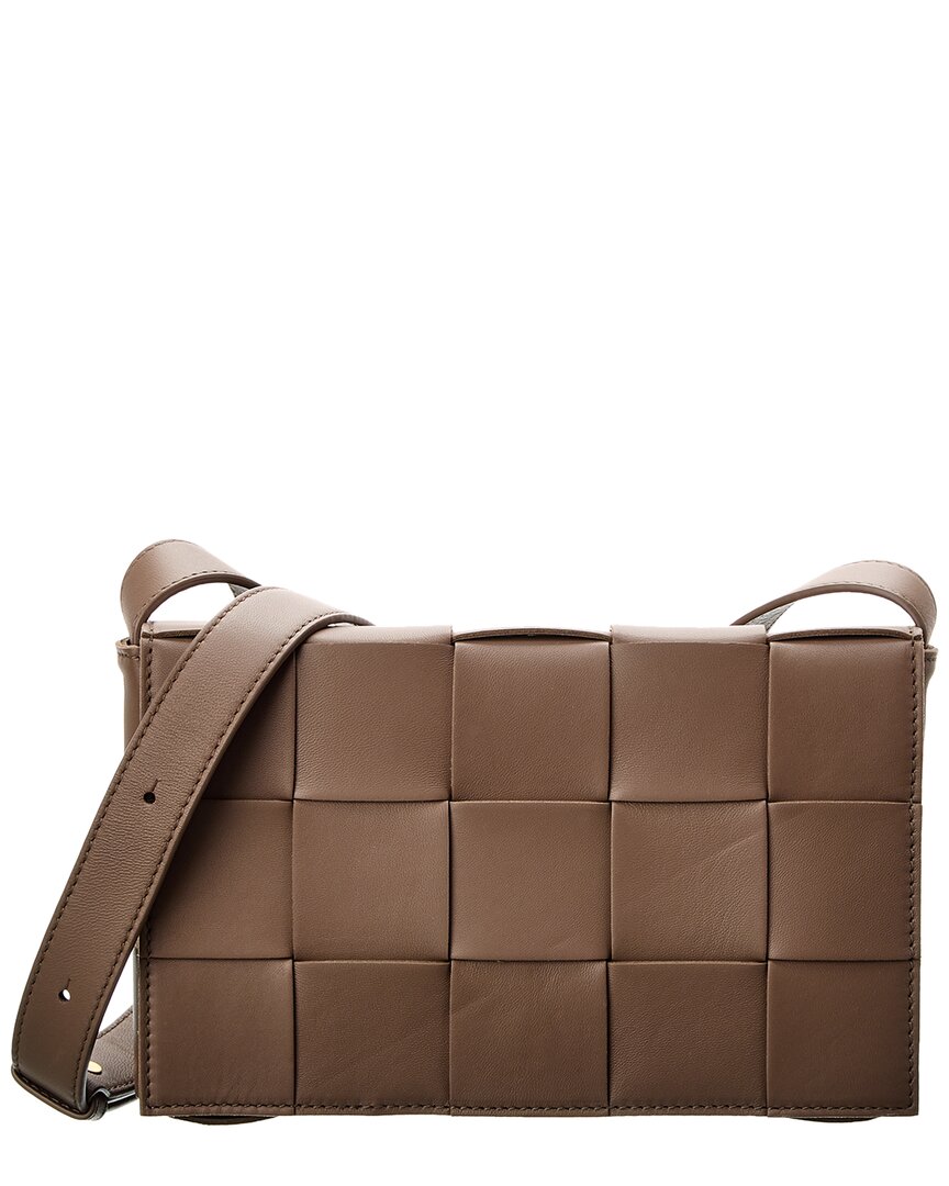 Bottega Veneta Kassette Maxi Intrecciato Leder Umhängetasche