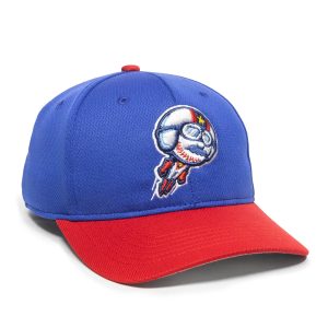 Außenkappe Kannapolis Kanone BallerTM milb® Replik strukturierten Massiv-Panel Hut (min-350)