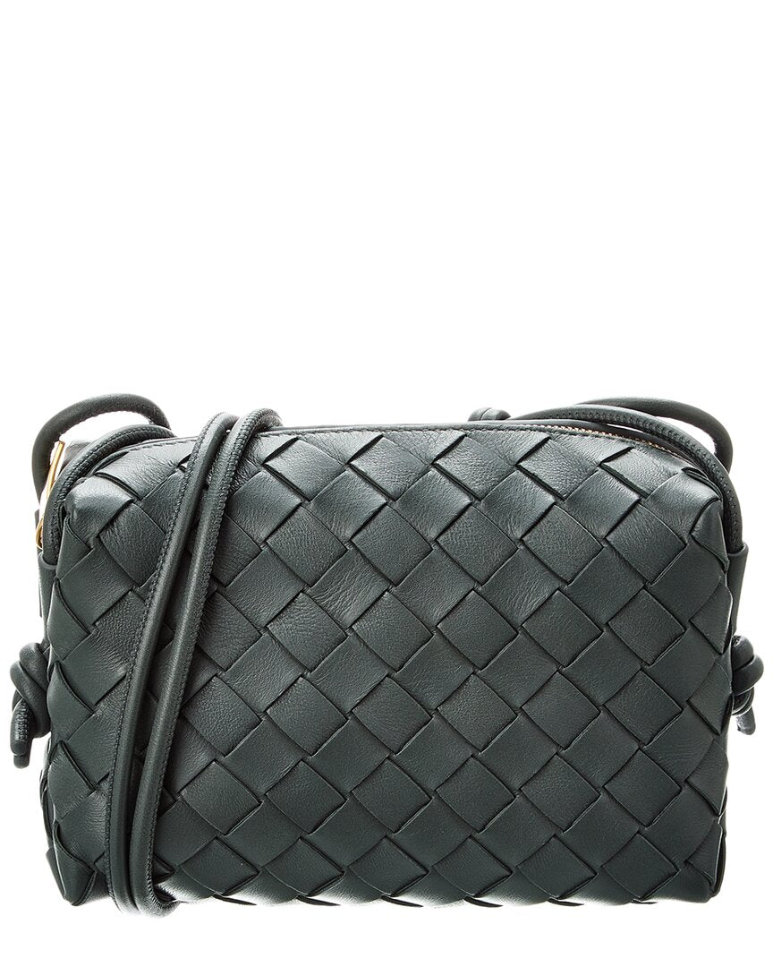 Bottega Veneta Loop Mini Intrecciato Leder Kameratasche