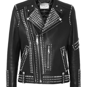 Leder-Biker-Nieten 7676707766332