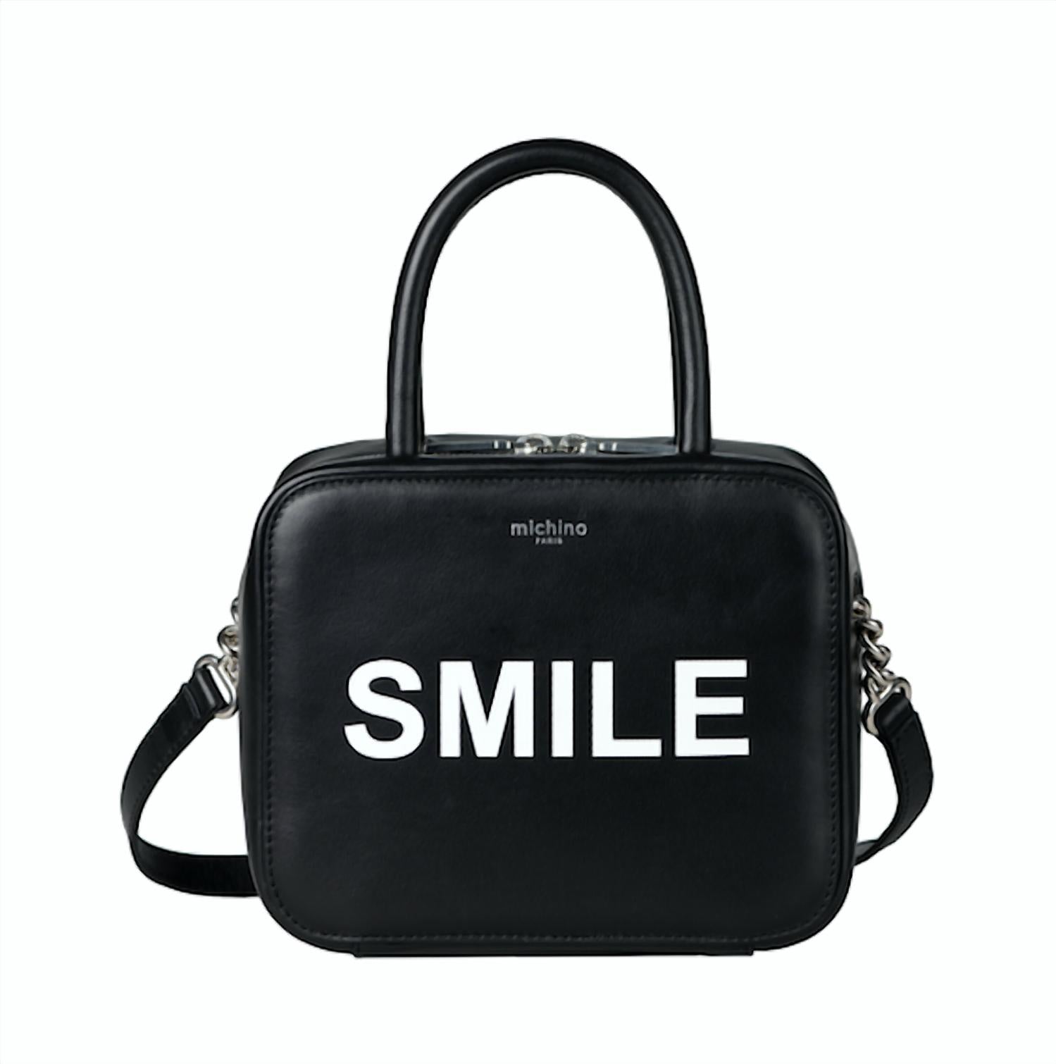 Squarit Smile Tasche in schwarz