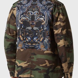 Denim Jacke paisley Foulard 7676707340348