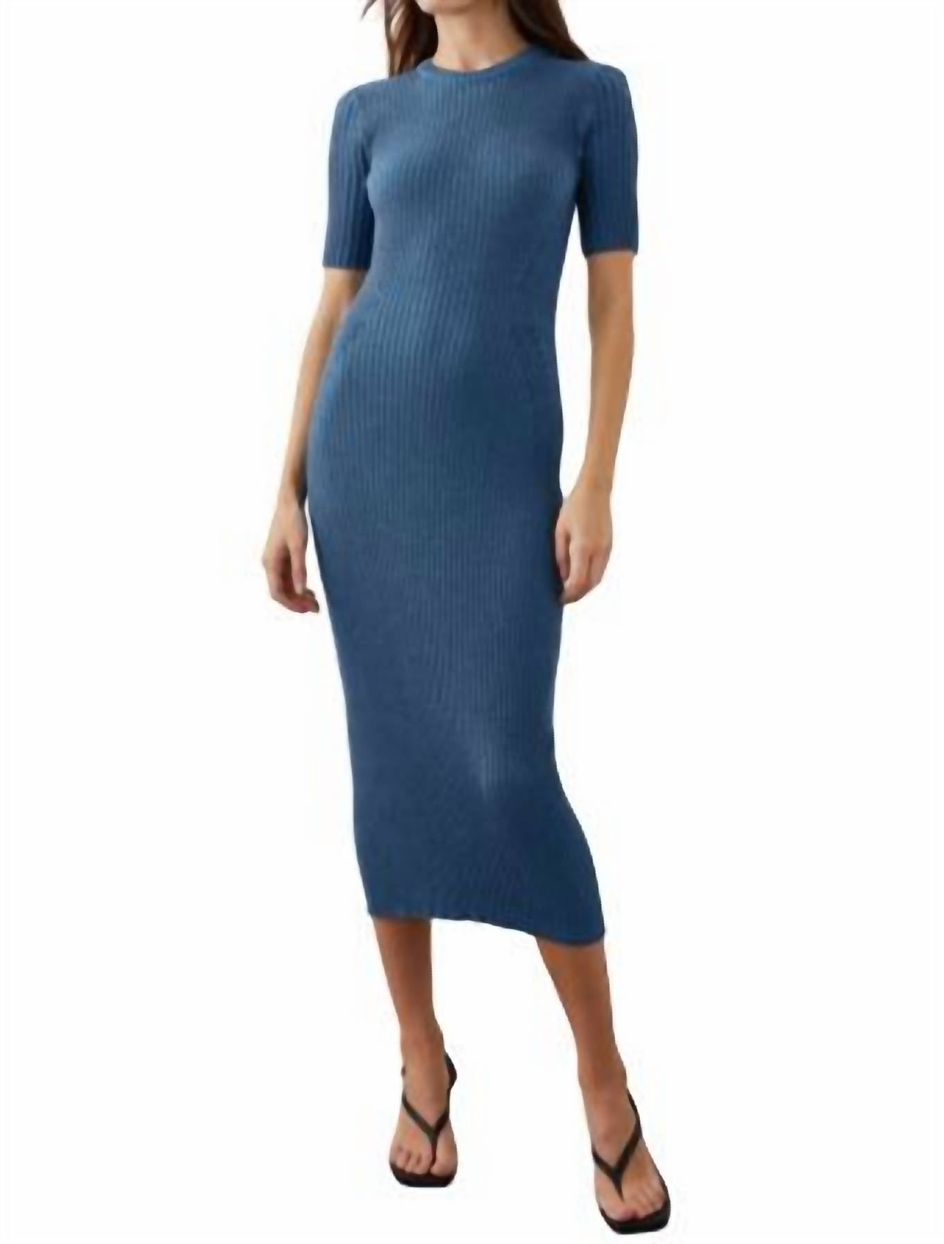Genesis Midi Kleid im See Melange